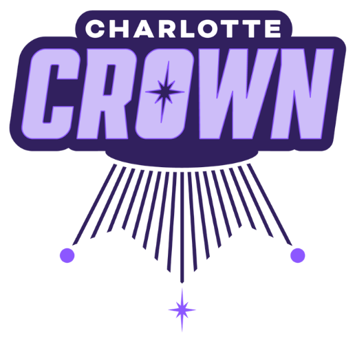 Charlotte Crown UPSHOT League women's professional basketball team logo